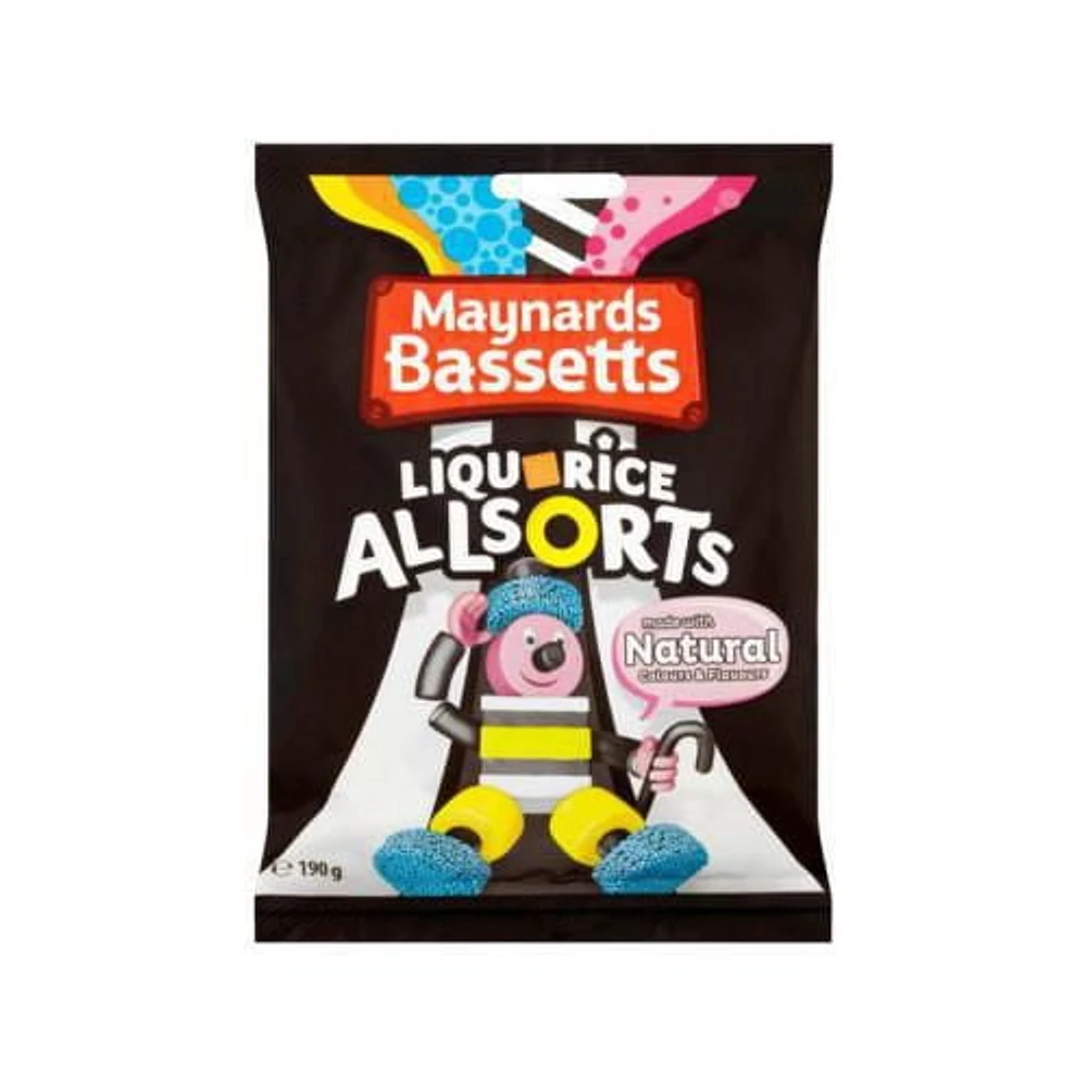 Maynard Bassetts Réglisse Allsorts