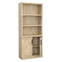Sauder Aspen Post Library w/ Doors