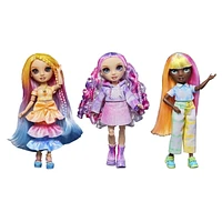 Rainbow High Watercolor & Create Fashion DIY Doll with Washable Watercolors + Tie-Dye Kit - Purple Eyes