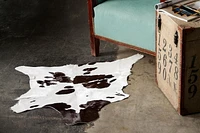 H-Natural Calfskin Rug