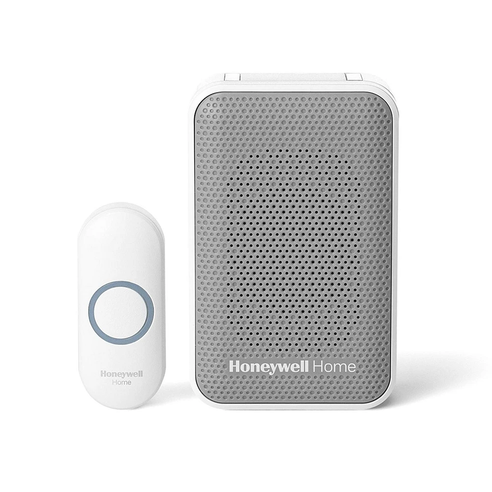 Honeywell Home 3 Series Portable and Plug-in Doorbell and Push Button, Portable Doorbell and Push Button