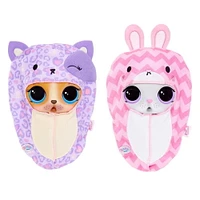 Animal BABY born Surprise Cuddle Baby Pet : le chaton boit et fait réellement pipi