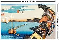 Scenery Of Kanagawa Wall Poster, 22.375" x 34"