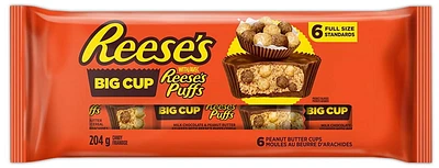REESE'S Big Cups Puffs Multi 6's, 204g