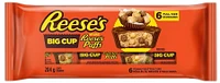 Emballages de 6 MOULES AU BEURRE D'ARACHIDES REESE'S BIG CUPS PUFFS 204 g 204g