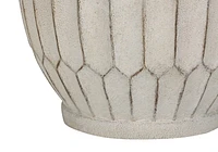 Monarch Specialties  Luminaire, 24"h, Lampe De Table, Résine Crémeuse, Teinte Ivoire / Crème, Transitionnel
