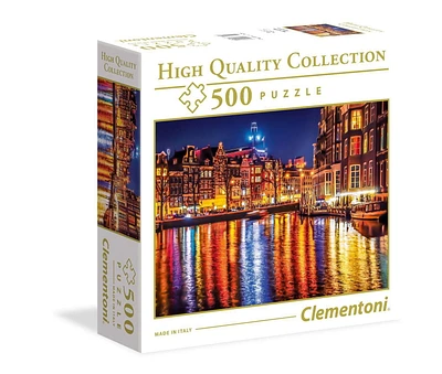 Clementoni Amsterdam, 500 Piece Puzzles