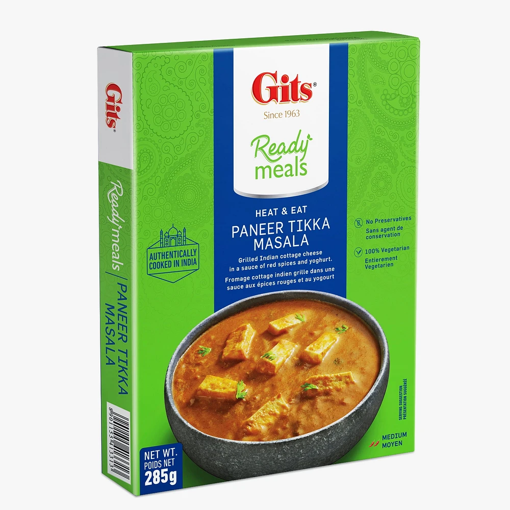Gits Paneer Tikka Masala 285g Gits Paneer Tikka Masala 285g