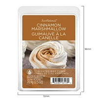 ScentSationals, Cubes de cire parfumés - Guimauve à la cannelle