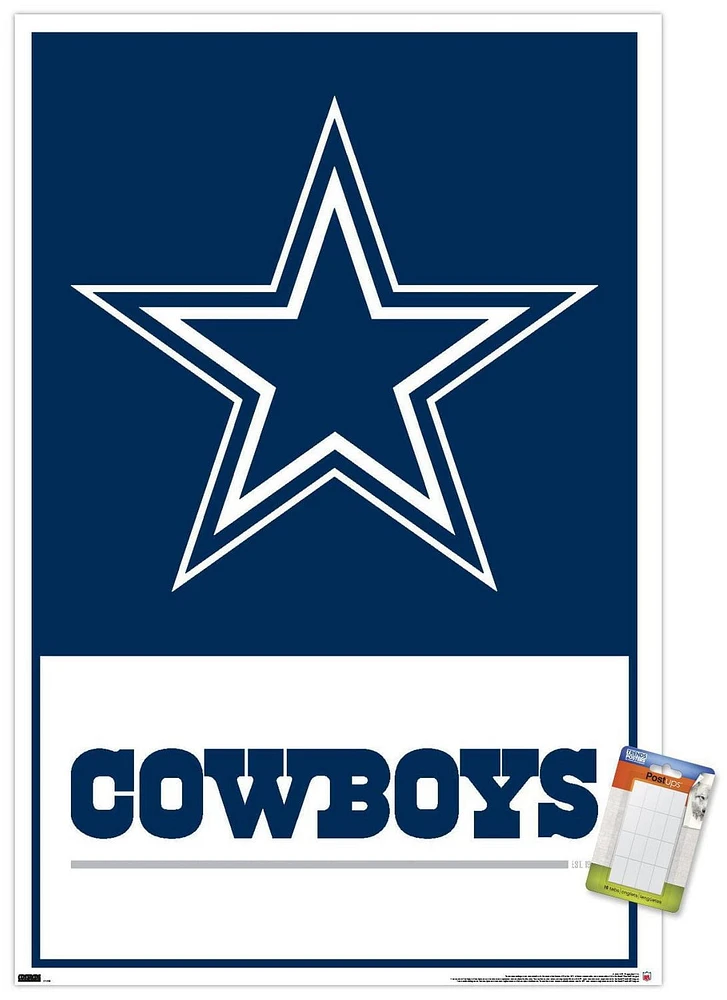 NFL Dallas Cowboys- Logo 21 Wall Poster
