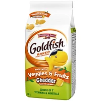 Goldfish Cheddar Crackers Veggie & Fruit Snack, 180 g