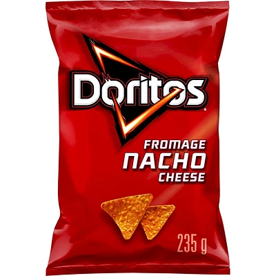 Doritos Nacho Cheese flavoured tortilla chips, 235g