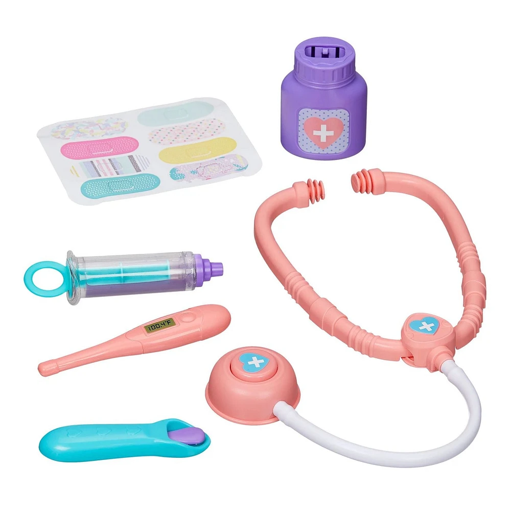 My Sweet Baby 16 pouces Get Better Now poupée bébé, ensemble de jouets, 9 pièces incluses, teint pâle