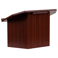 Foldable Tabletop Lectern in Mahogany