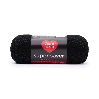 Red Heart® Fil Super Saver® Métallisé™, Acrylique #4 Moyen, 5oz/142g, 255 Yards