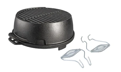 Lodge 12 Inch Portable Round Grill