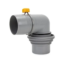 Camco 39144 Coude de tuyau d’égout et adaptateur 4 en 1