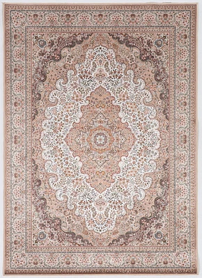 Tapis Emerald Klein bleu & ivoire de 5 pi x 7 pi