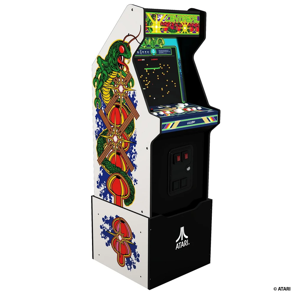 Arcade1UP Atari Legacy Arcade Game Centipede Edition avec Riser