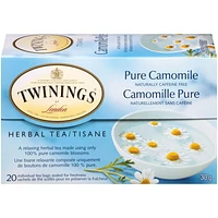 Twinings Pure Camomile Herbal Tea, Pack of 20 Tea Bags