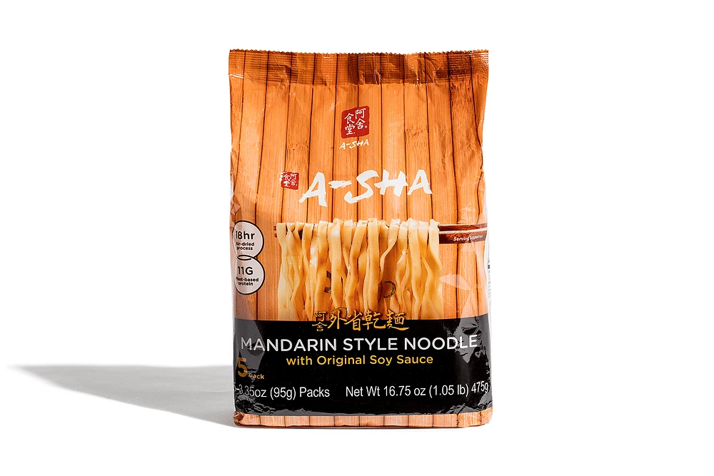 A-Sha Mandarin Noodle Original Sauce, A-Sha Mandarin Original 5 x 95g