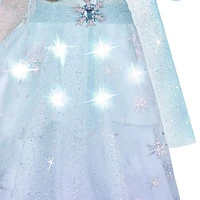 Princesse des Neiges Lumineuse Costume Pour Fille