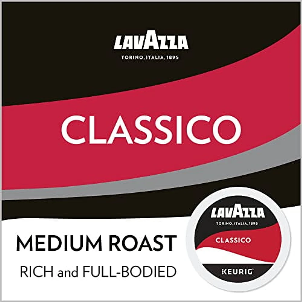 Lavazza - Classico K-Cups - Medium Roast Blend, K-Cup Capsules - 30ct