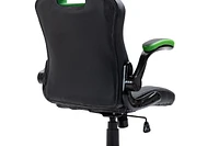 Aria Gaming Chair, Black/Green