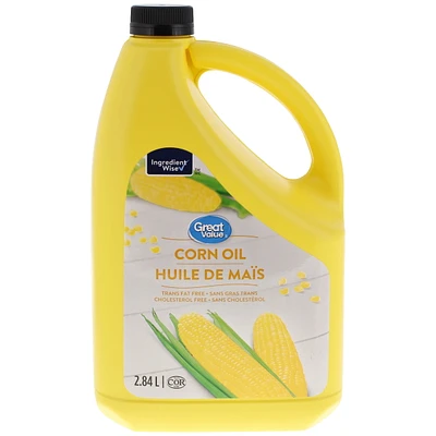 Great Value Corn Oil, 2.84 L