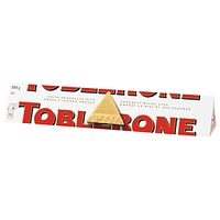 TOBLERONE, White Chocolate Bar with Honey and Almond Nougat, Holiday Gifts, Holiday Chocolate, 360 g