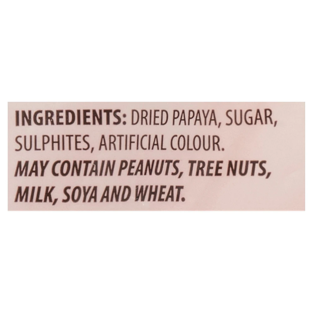Joe's Tasty Travels Dried Papaya Chunks, 225 g