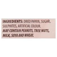 Joe's Tasty Travels Dried Papaya Chunks, 225 g