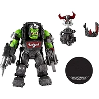 McFarlane Toys Warhammer 40,000 Ork Meganob with Shoota & Base Mega Action Figure