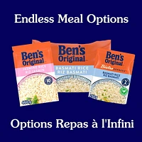 BEN'S ORIGINAL Basmati Rice, 400g Bag, Perfect Every Time™