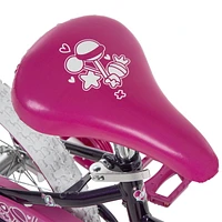 Movelo Razzle Vélo de 16 pouces pour filles, Rose / Violet Âges 4-6