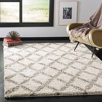Safavieh Hudson Franklin Geometric Diamonds Shag Area Rug