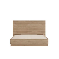 Nexera Milano Platform Bed with Headboard
