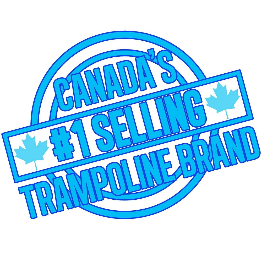 TRAINOR SPORTS 8 FT Trampoline and Enclosure Combo | | Jumping Mat and Full Coverage Spring Padding 18201920080