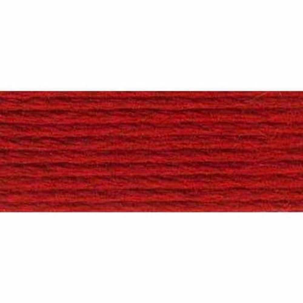 DMC Cotton 6 Strand Floss 8m - Red, 6 Strand