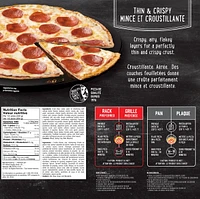 Pizza multiservices au pepperoni à croûte mince Red Baron RED BARON Pizza multiservices au pepperoni à croûte mince surgelée