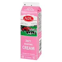 ADL Whip Cream Carton 1L, ADL Whp Crm Crtn 1L