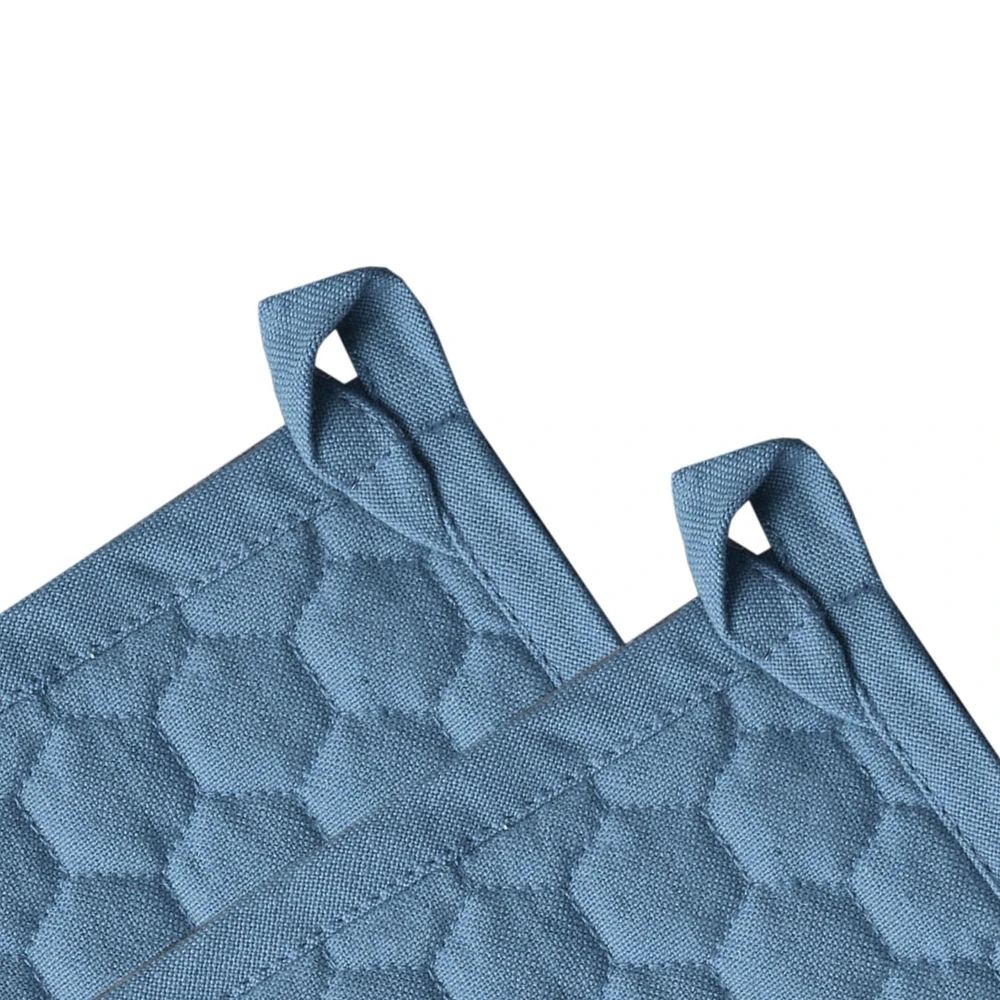 Fabstyles Fouta Cotton Pot Holder Set of 2