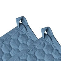 Fabstyles Fouta Cotton Pot Holder Set of 2