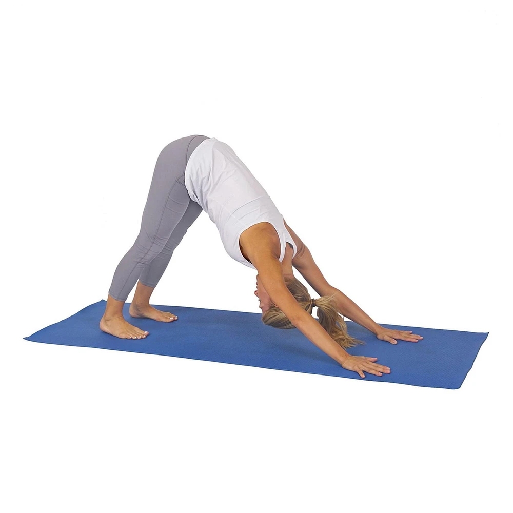 Sunny Health & Fitness Blue Yoga Mat