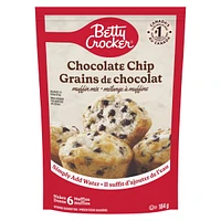 Betty Crocker Muffin Mix Chocolate Chip - Snack Size, 184g, 184g