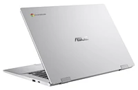 ASUS Chromebook CX1400, 14” HD NanoEdge Display, Intel Celeron N3350 Processor, Chrome OS, Aluminum, Transparent Silver. (CX1400CNA-WS01-CB), 32GB eMMC,  4GB RAM, Intel HD