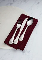 Ensemble de coutellerie de 12 pièces Bonhomme de neige ONEIDA