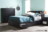 South Shore Vito Door Chest with 5 Drawers