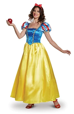 Déguisement Disney Blanche-Neige Deluxe Femme Costume
