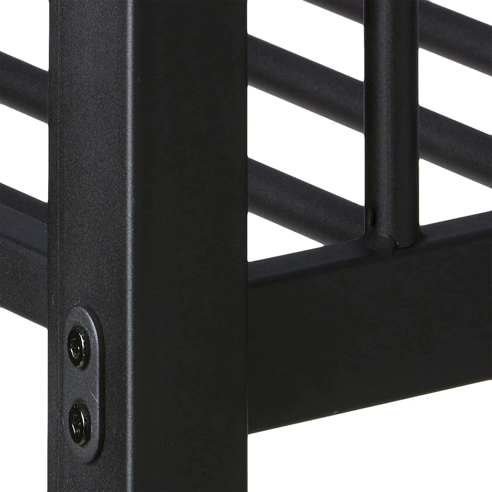 ACME Limbra Twin XL over Queen Bunk Bed in Sandy Black